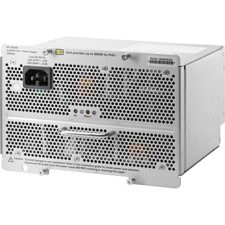 HPE 5400R 1100W PoE+ zl2 Power Supply - J9829A#ABA