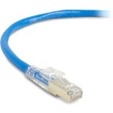 Black Box CAT6A 650-MHz Locking Snagless Patch Cable S/FTP CM PVC BL 7FT - C6APC80S-BL-07