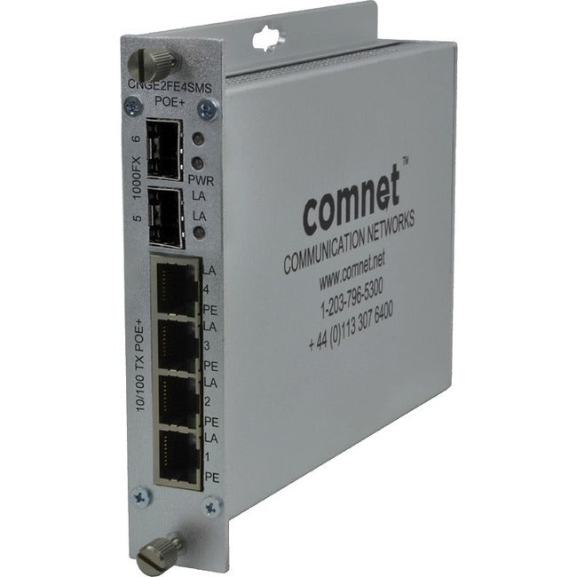 ComNet CNGE2FE4SMSPOE Ethernet Switch - CNGE2FE4SMSPOE