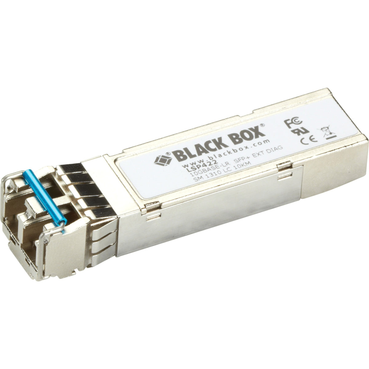 Black Box 10GBASE-SR SFP+, 1310-nm Single-Mode, 10 km, LC - LSP422