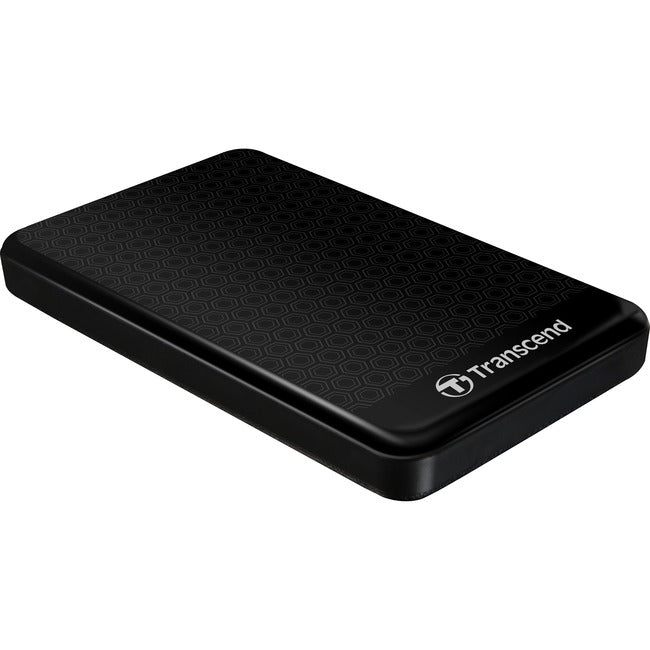 Transcend StoreJet 25A3 2 TB Portable Rugged Hard Drive - 2.5" External - SATA - Black - TS2TSJ25A3K