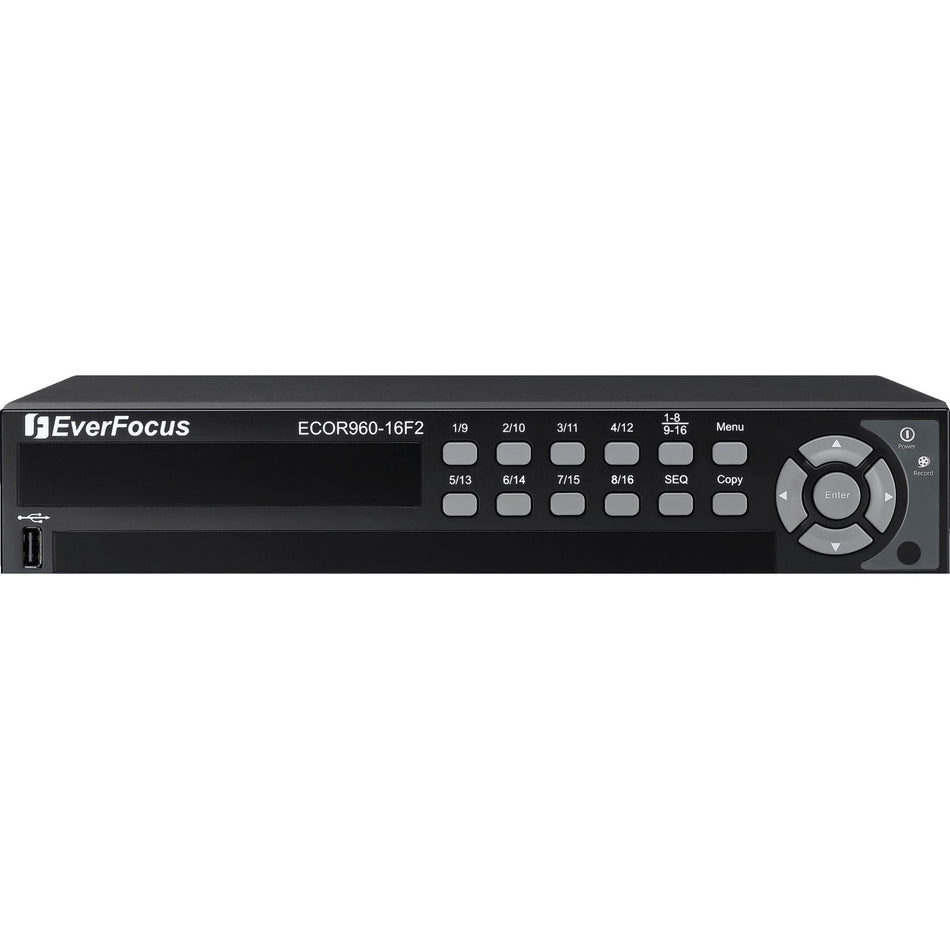 EverFocus 16 Channel WD1 / 960H DVR - 4 TB HDD - ECOR960-16F/4T