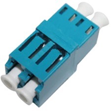 AddOn LC Female to LC Female MMF OM3 Duplex Fiber Optic Adapter - ADD-ADPT-LCFLCF3-MD