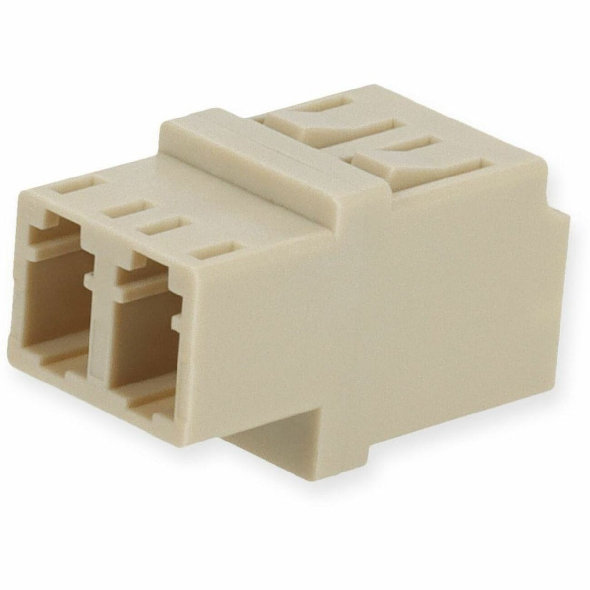 AddOn LC Female to LC Female MMF OM1 Duplex Fiber Optic Adapter - ADD-ADPT-LCFLCF-MD