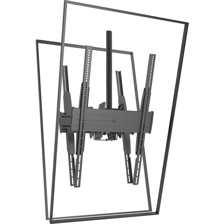 Chief FUSION LCB1UP Ceiling Mount for Flat Panel Display, Digital Signage Display - Black - LCB1UP