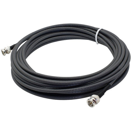 AddOn 13.1ft BNC (Male) to BNC (Male) Black Coaxial Simplex Plenum-Rated Copper Patch Cable - ADD-734D1-BNC-4M