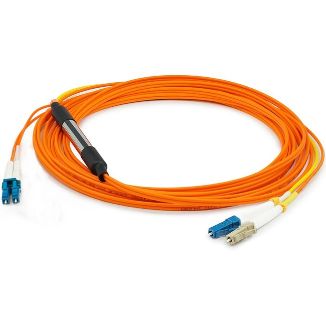 AddOn 1m LC (Male) to LC (Male) Orange OM1 & OS1 Duplex Fiber Mode Conditioning Cable - ADD-MODE-LCLC6-1