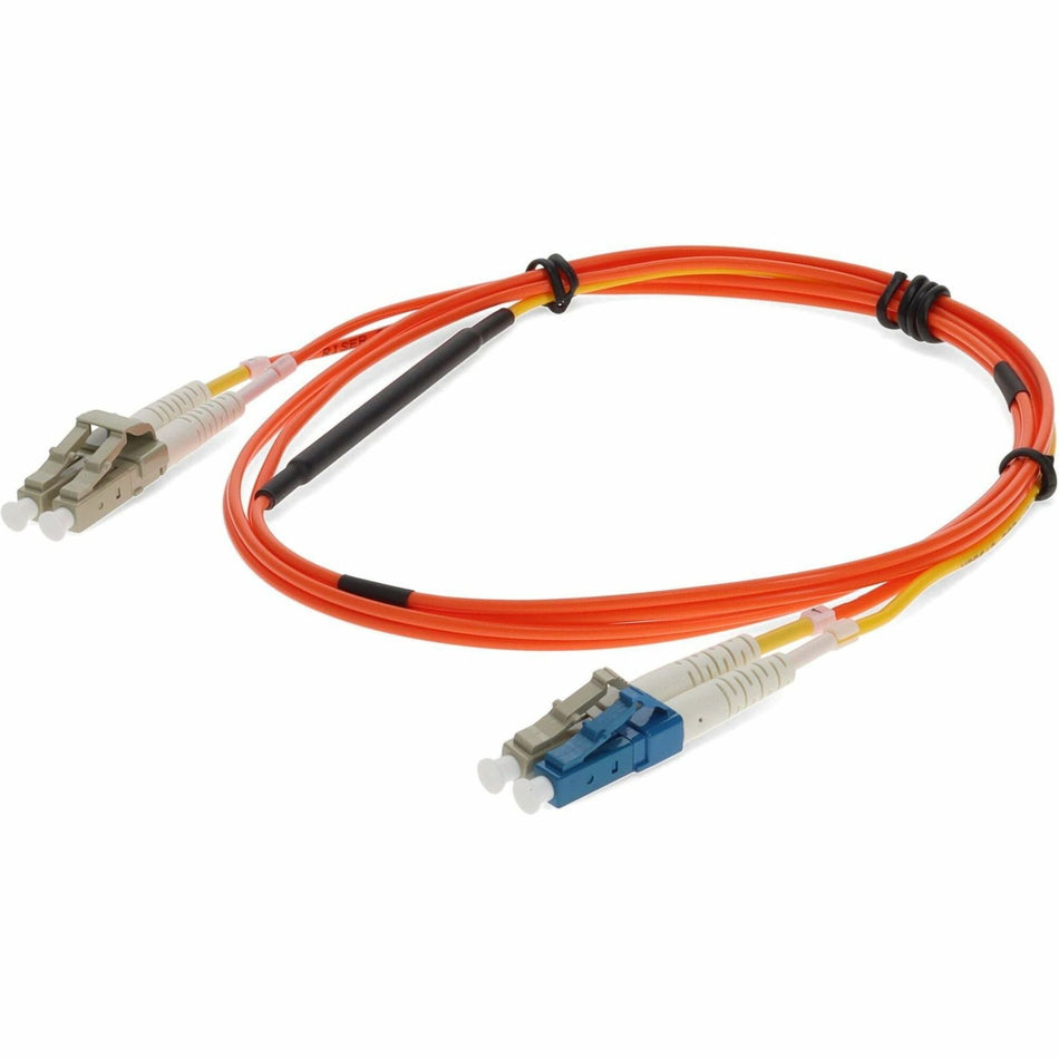 AddOn 1m LC (Male) Orange OM2 to LC (Male) Yellow OS2 Duplex OFNR Mode Conditioning Cable - ADD-MODE-LCLC5-1