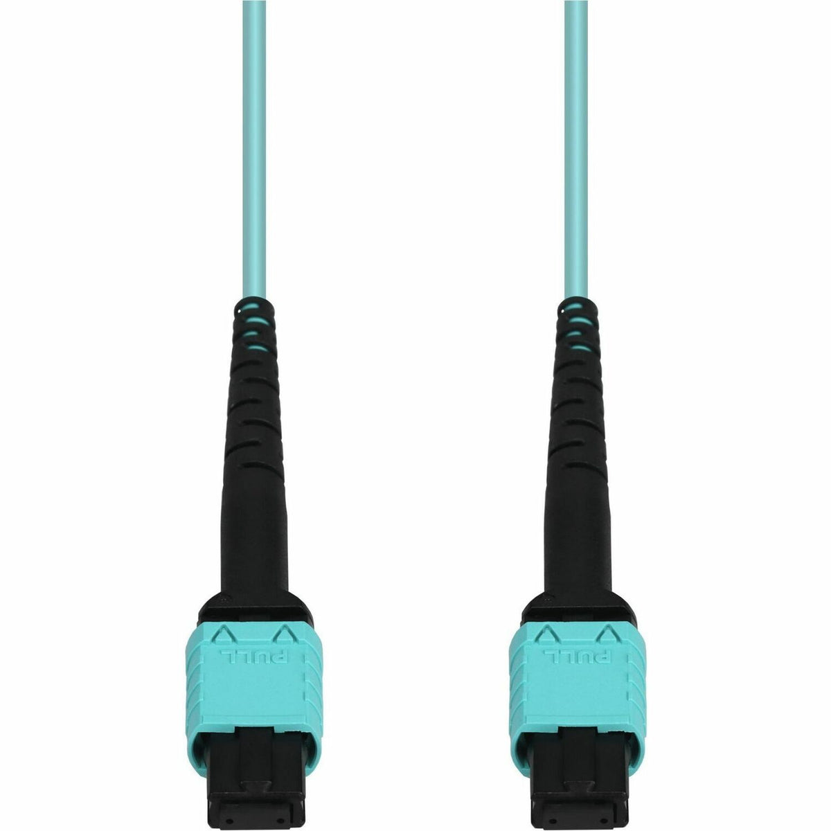 AddOn 5m MPO/UPC to MPO/UPC Aqua OM4 OFNR (Riser-Rated) 12-Strand Fiber Patch Cable - ADD-MPOMPO-5M5OM4S