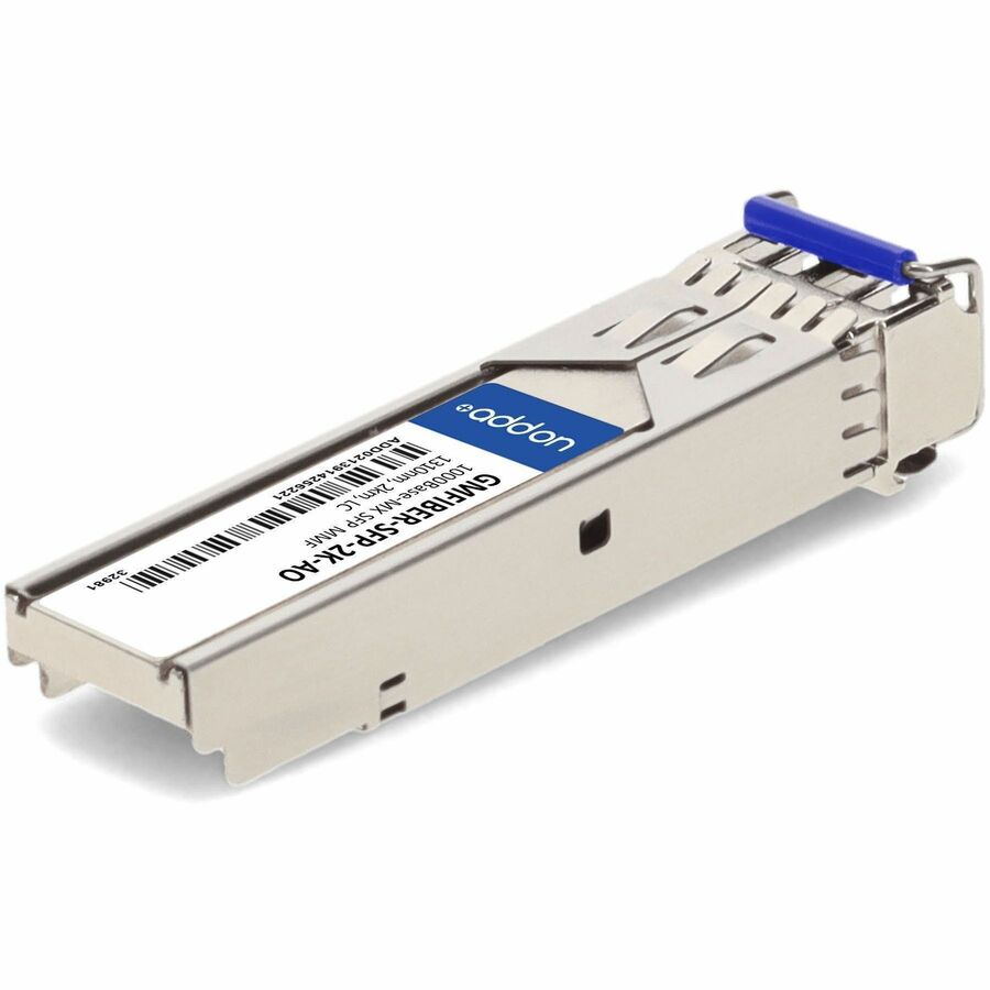 AddOn Sixnet GMFIBER-SFP-2K Compatible TAA Compliant 1000Base-MX SFP Transceiver (MMF, 1310nm, 2km, LC) - GMFIBER-SFP-2K-AO