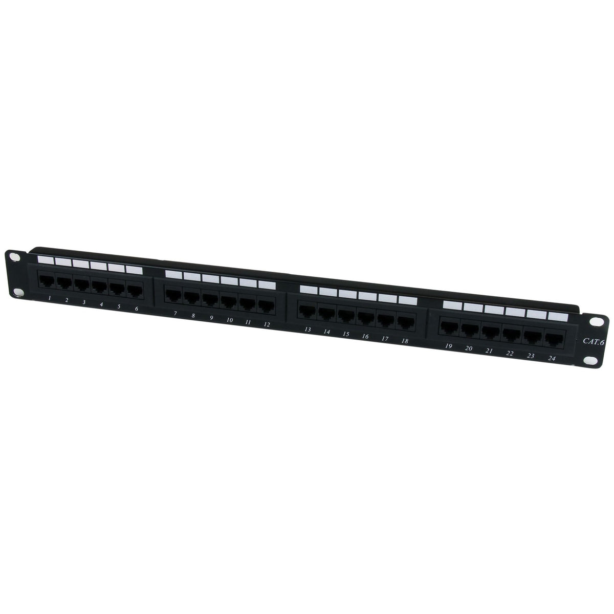StarTech.com 24 Port 1U Rackmount Cat 6 110 Patch Panel - C6PANEL24