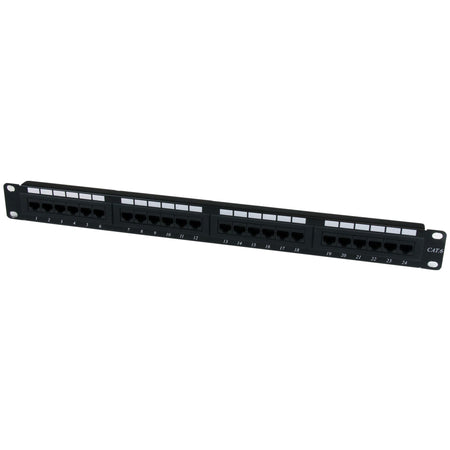 StarTech.com 24 Port 1U Rackmount Cat 6 110 Patch Panel - C6PANEL24