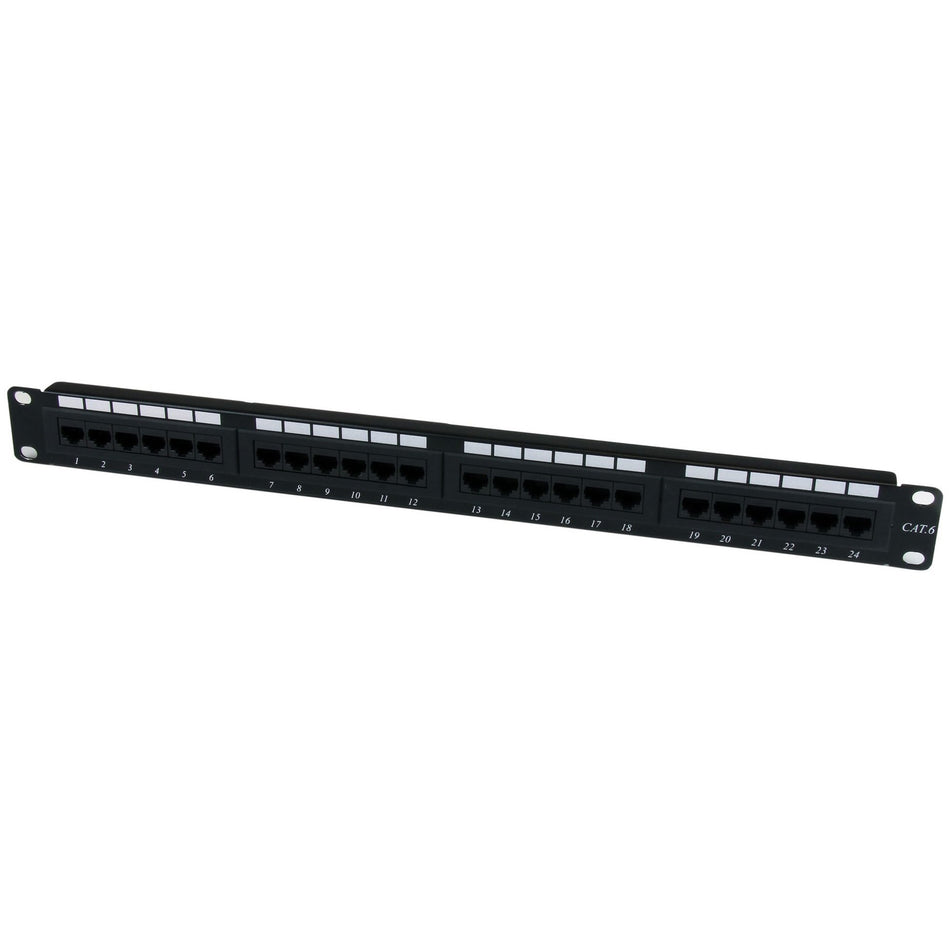 StarTech.com 24 Port 1U Rackmount Cat 6 110 Patch Panel - C6PANEL24