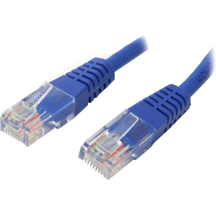 StarTech.com 50ft Blue Molded Cat5e UTP Patch Cable - M45PATCH50BL