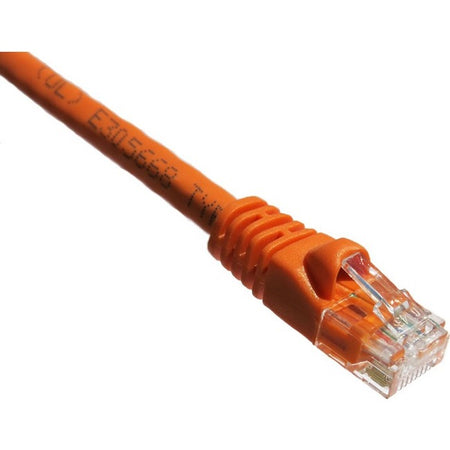 Axiom 15FT CAT5E 350mhz Patch Cable Molded Boot (Orange) - C5EMB-O15-AX