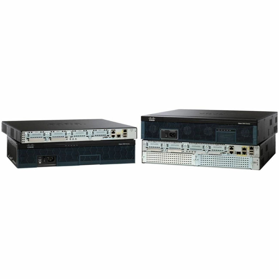 Cisco 2921 AXV Bundle, PVDM3-32, APP, SEC, UC Lic, CUBE-10 - C2921-AXV/K9