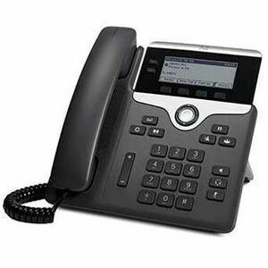 Cisco 7821 IP Phone - Refurbished - Corded - Corded - Wall Mountable - Charcoal - CP-7821-K9-RF