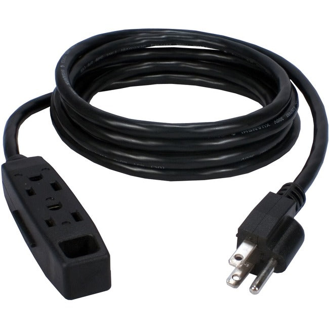 QVS 3-Outlet 3-Prong 25ft Power Extension Cord - PC3PX-25