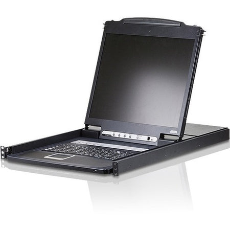 ATEN Rack Mount LCD - TAA Compliant 8 Computer(s) - 19" LCDPS/2 PortUSB 8 Computer(s) - CL1308N