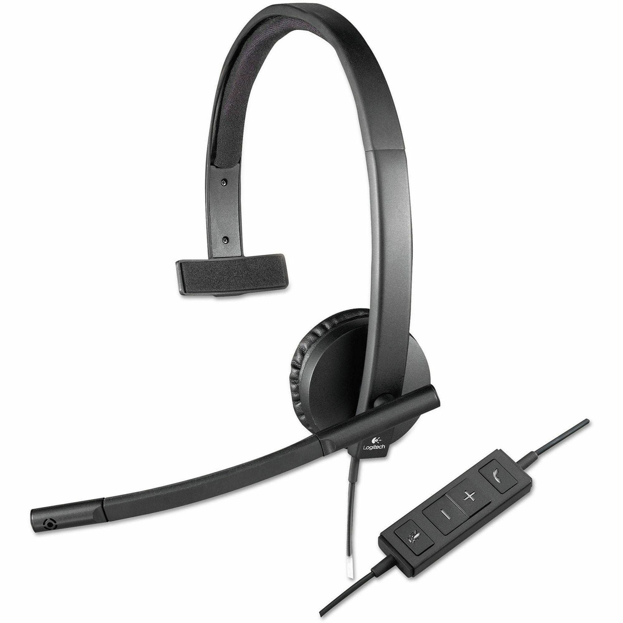 Logitech USB Headset Mono H570e - 981-000570