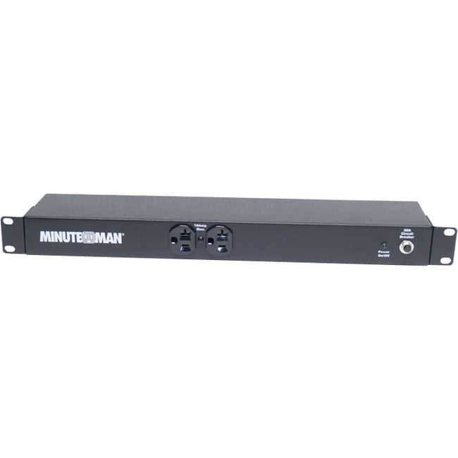 Minuteman 10-port, 110V/16A, 1U/0U Mount, Locking - OEPD1020HVL