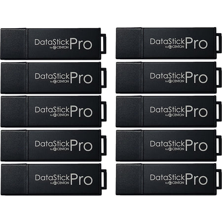 Centon MP ValuePack USB 3.0 Pro (Black) , 16GB x 10 - S1-U3P6-16G-10B