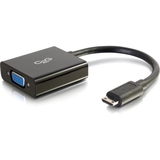 C2G Mini HDMI to VGA Adapter - Mini HDMI to VGA Converter - Male to Female - 41353