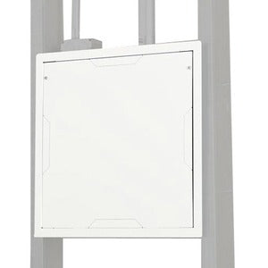 Chief Large In-Wall Storage Box with White Flange and Cover - For LCD Displays - Black - PAC526FCW