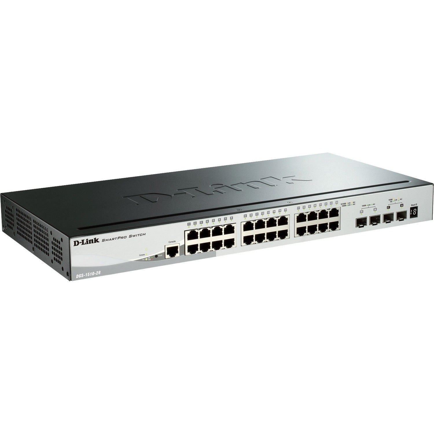 D-Link 28 Port Gigabit SmartPro Switch - DGS-1510-28X