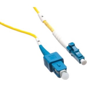 Axiom LC/SC Singlemode Simplex OS2 9/125 Fiber Optic Cable 12m - LCSCSS9Y-12M-AX