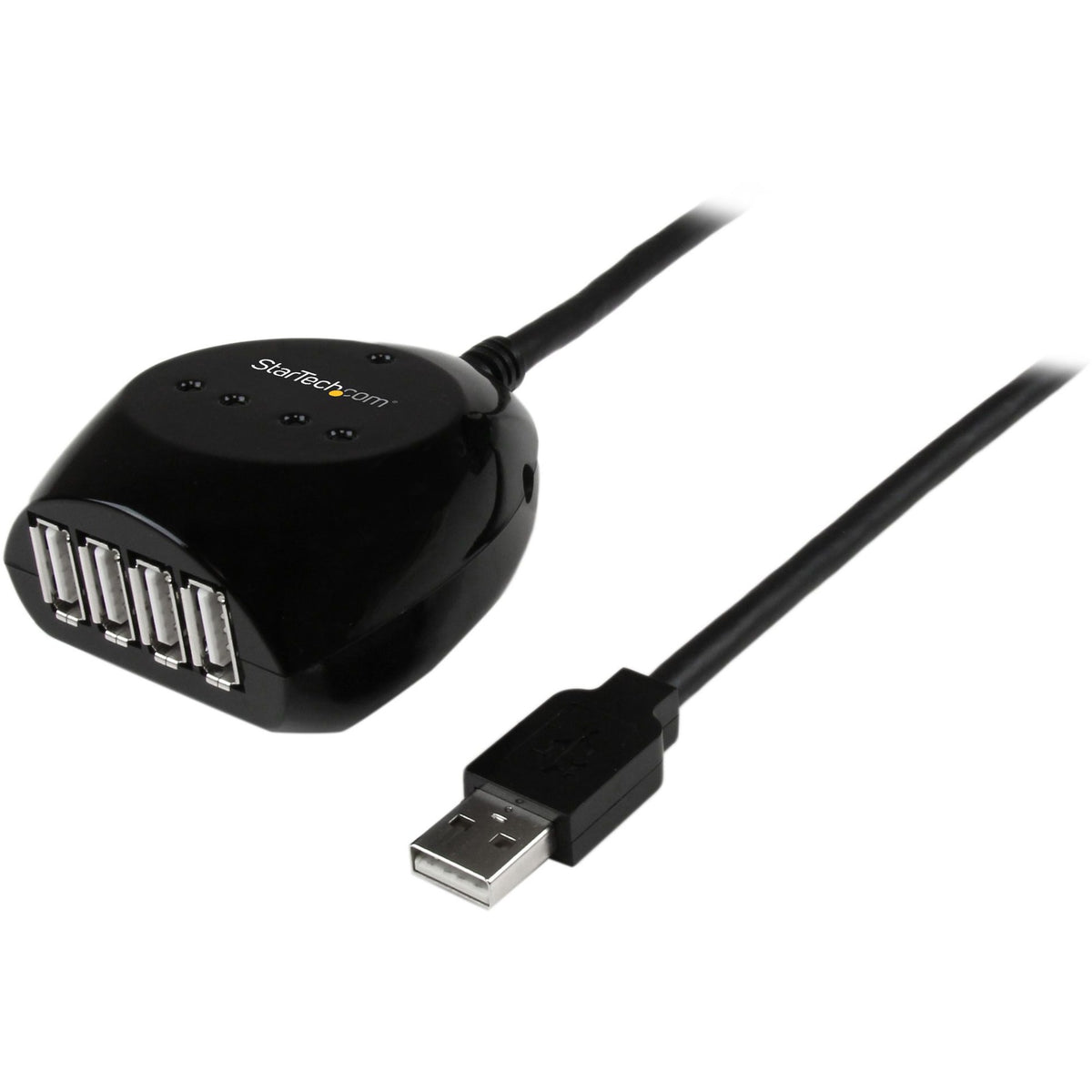 StarTech.com 15m USB 2.0 Active Cable with 4 Port Hub - USB2EXT4P15M