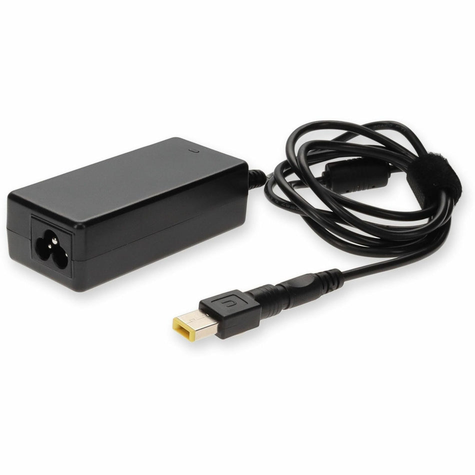 Lenovo 0B47030 Compatible 45W 20V at 2.25A Black Slim Tip Laptop Power Adapter and Cable - 0B47030-AA