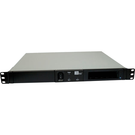 CRU RAX215DC-SJ Drive Enclosure - eSATA Host Interface - 1U Rack-mountable - Black - 41610-0499-0000