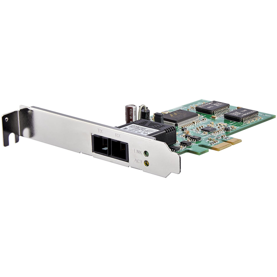 StarTech.com PCI Express (PCIe) Gigabit Ethernet Multimode SC Fiber Network Card Adapter NIC - 550m - PEX1000MMSC2