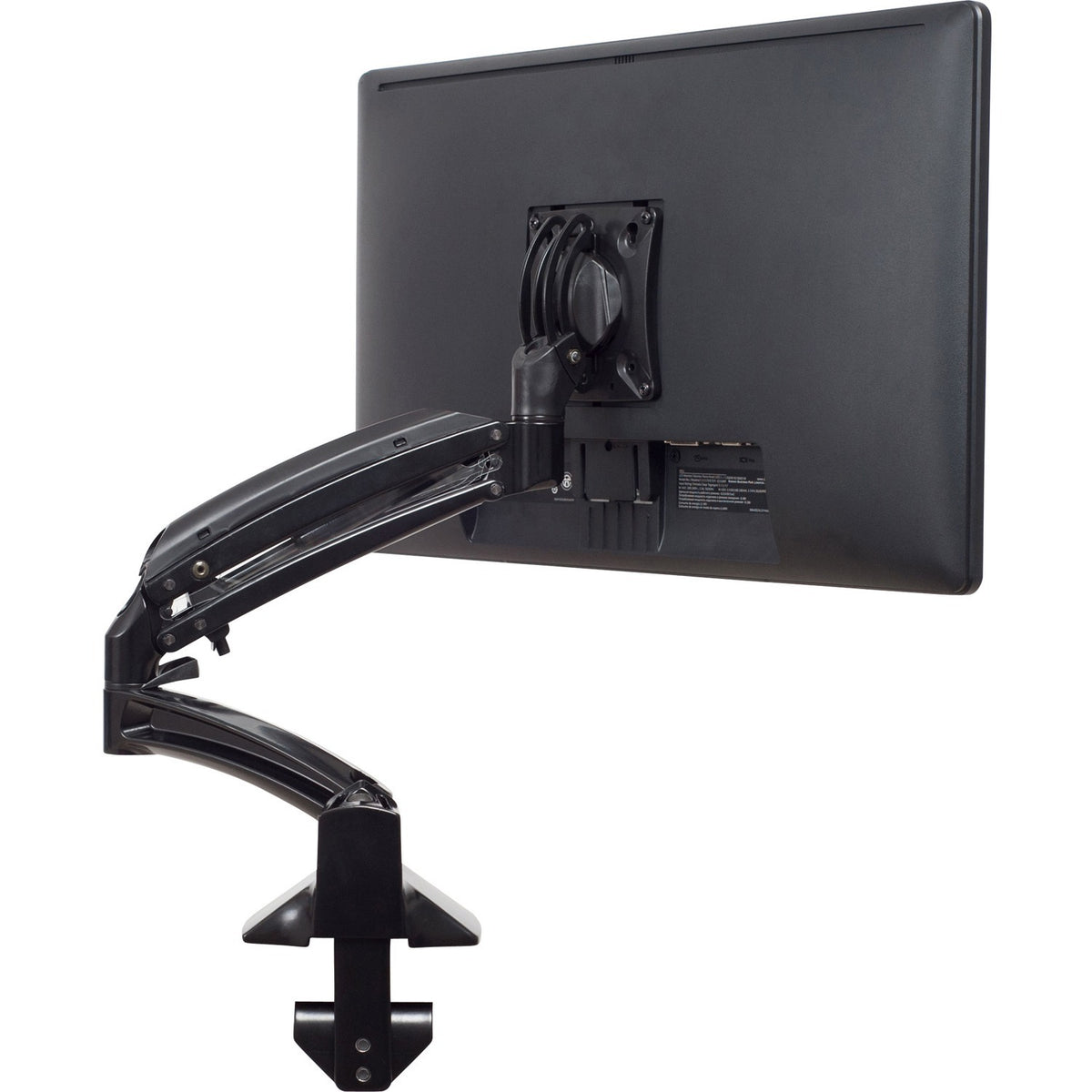 Chief Kontour Reduced-Height Single Display Monitor Arm - For Displays 10-38" - Black - K1D120BXRH