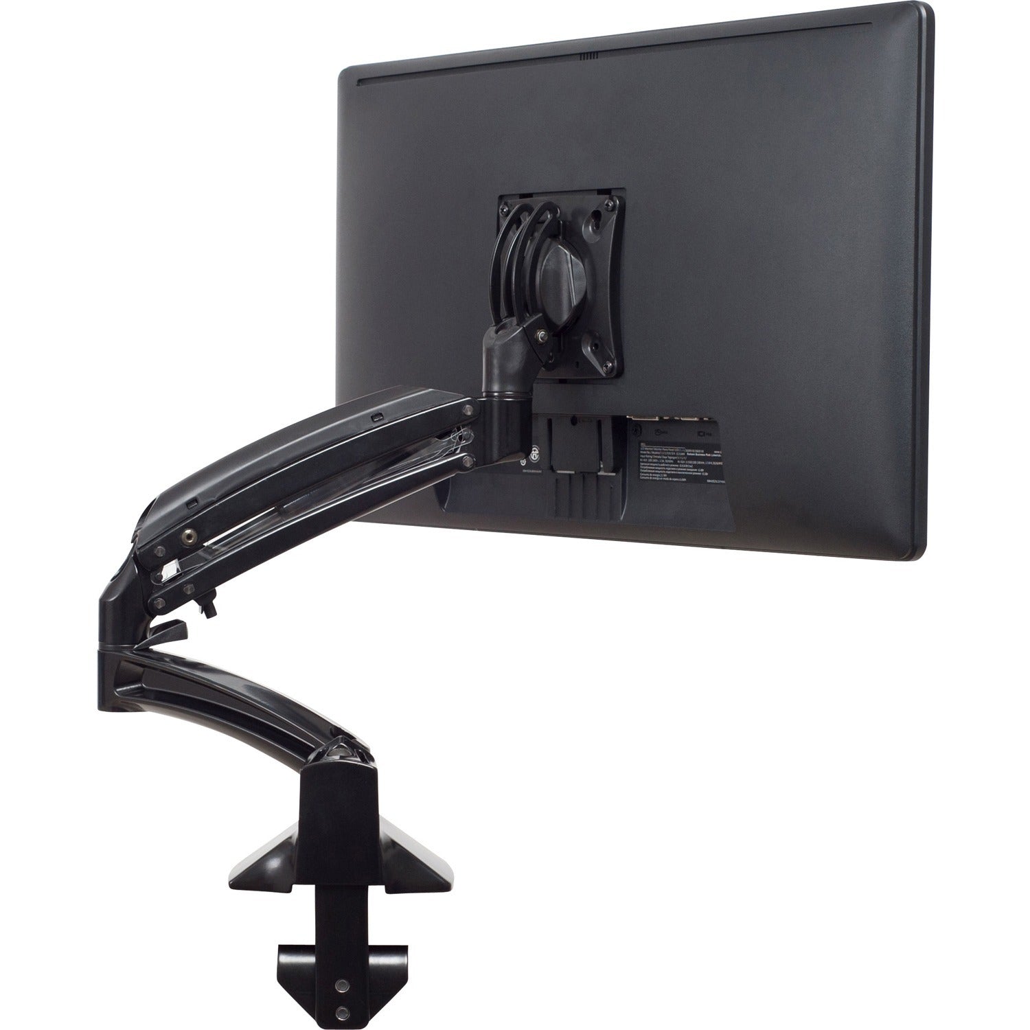 Chief Kontour Reduced-Height Single Display Monitor Arm - For Displays 10-38" - Black - K1D120BXRH