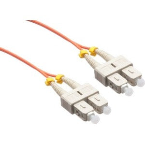 Axiom SC/SC Multimode Duplex OM2 50/125 Fiber Optic Cable 8m - SCSCMD5O-8M-AX