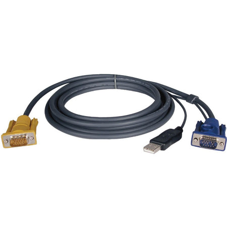 Eaton Tripp Lite Series USB (2-in-1) Cable Kit for NetDirector KVM Switch B020-Series and KVM B022-Series, 10 ft. (3.05 m) - P776-010