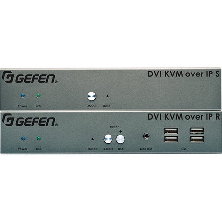 Gefen DVI KVM over IP w/ Local DVI Output - Sender Unit Package - EXT-DVIKVM-LAN-LTX