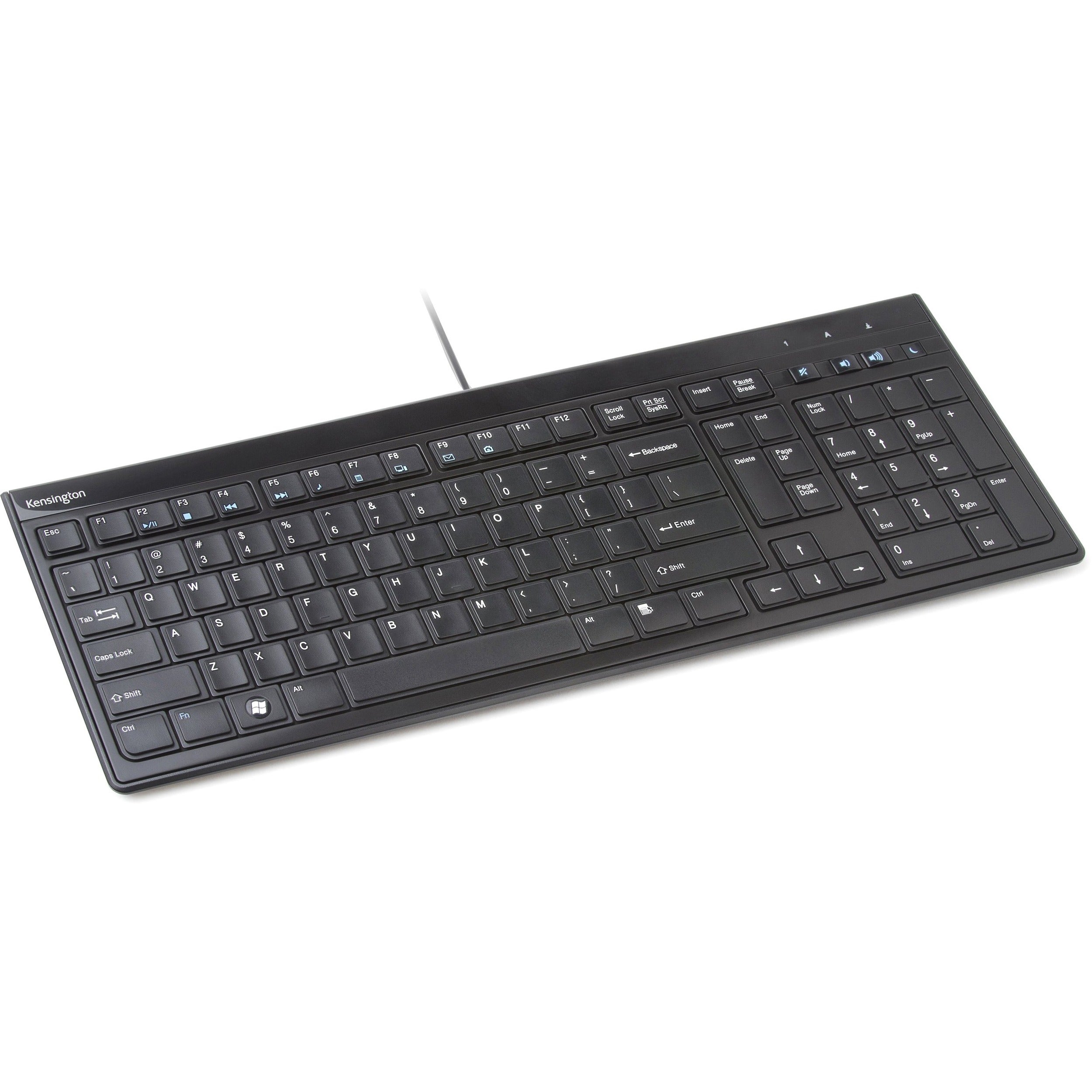Kensington Slim Type Wired Keyboard - K72357USA