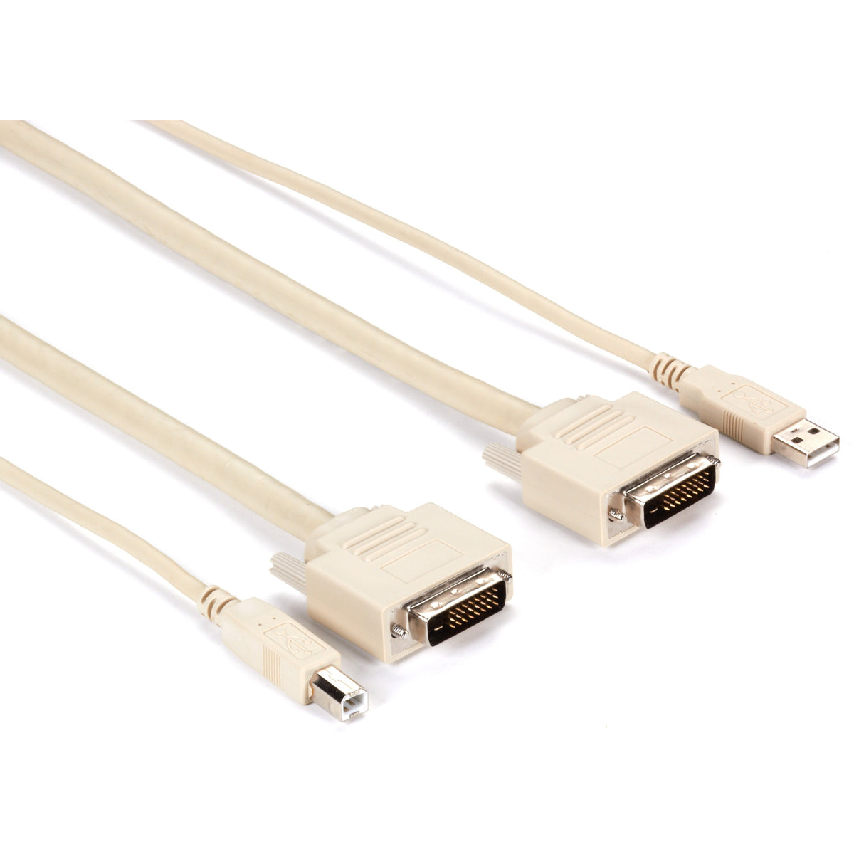 Black Box KVM CPU Cable - DVI-D - USB, 6-ft. (1.8-m) - EHN900025U-0006