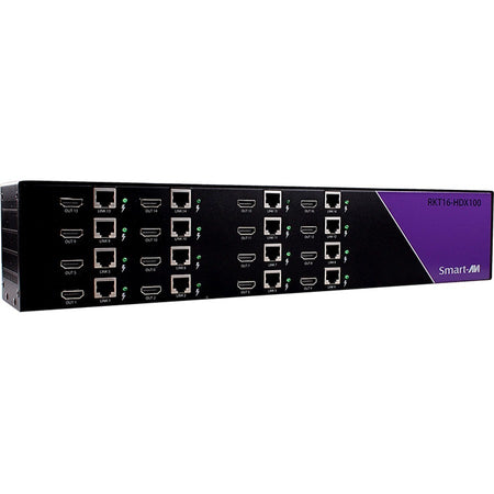 SmartAVI HDMI Rack 16 Ports Transmitter over STP CAT6 - RKT16-HDX100S