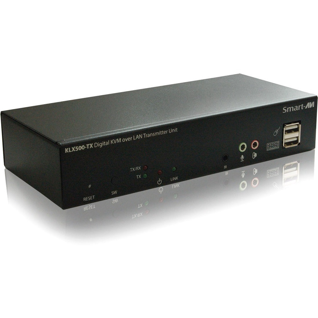 SmartAVI DVI-D KVM with Audio Point-to-Point Extender over LAN or CAT5e/6 - KLX-500S