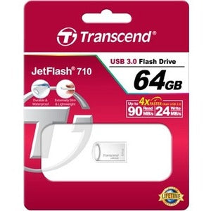 Transcend JetFlash 710 USB 3.0 Flash Drive - TS64GJF710S