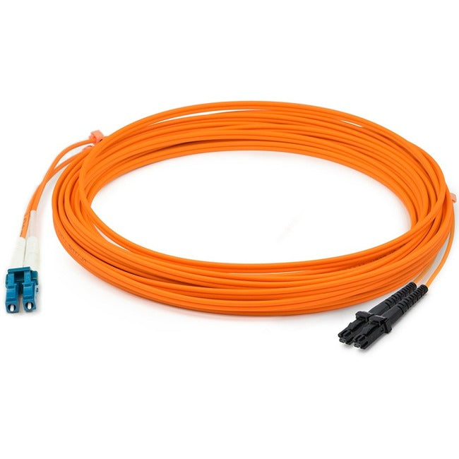 AddOn 1m LC (Male) to MT-RJ (Male) Orange OM1 Duplex Fiber OFNR (Riser-Rated) Patch Cable - ADD-LC-MT-1M6MMF