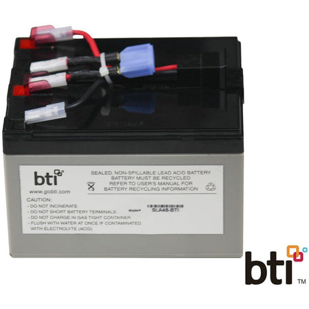 BTI RBC48-SLA48-BTI SEALED LEAD ACID BATTERY FOR APC - 2yr Warranty - DLA750, SMT750, SMT750C, SMT750I, SMT750IC, SMT750TW, SMT750US, SUA750, SUA750I, SUA750ICH, SUA750ICH-45 - RBC48-SLA48-BTI