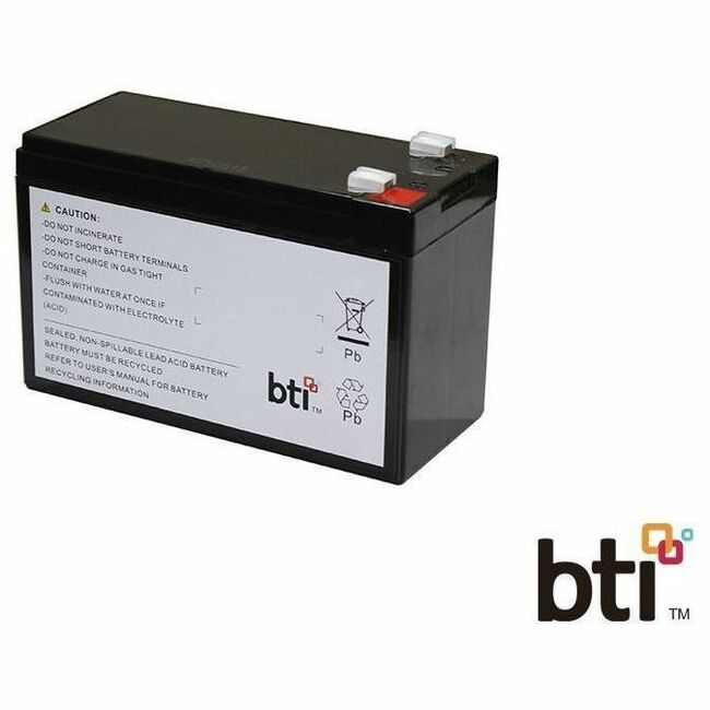 BTI RBC2-SLA2-BTI SEALED LEAD ACID BATTERY FOR APC - 2yr Warranty - BE400-LM, BE500-IN, BE500R, BE500R-AS, BE500R-CN, BE500TW, BE500U, BE500U-CN, BE500Y-IN, BE525-AS - RBC2-SLA2-BTI