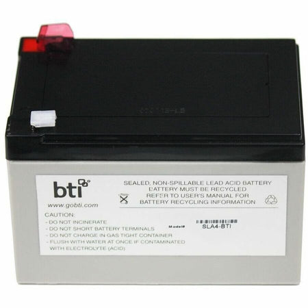 BTI RBC4-SLA4-BTI SEALED LEAD ACID BATTERY FOR APC - 2yr Warranty - BE750BB, BE750BBX450, BK650M, BK650MC, BK650MI, BK650MUS, BK650X06, BP500JPNP, BP650IPNP, BP650PNP - RBC4-SLA4-BTI