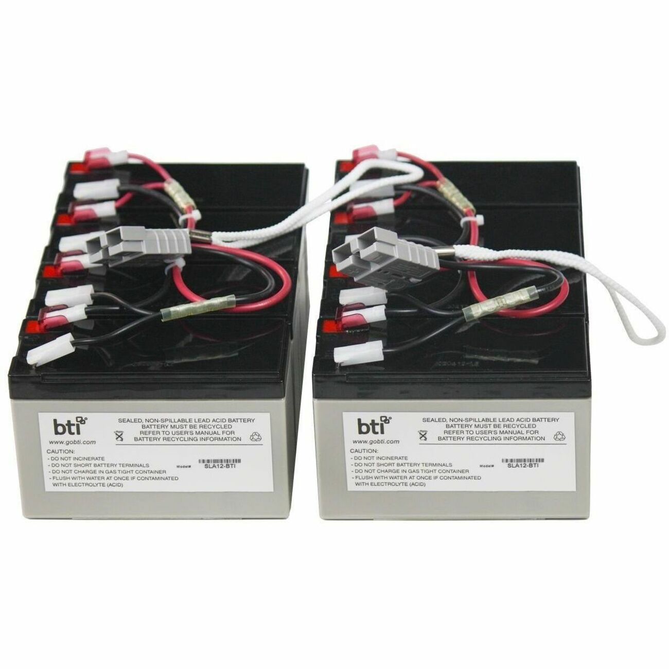 BTI RBC12-SLA12-BTI SEALED LEAD ACID BATTERY FOR APC - 2yr Warranty - DL2200RM3U, DL2200RMI3U, DL3000RM3U, DL3000RMI3U, NS2200RM3U, SU2200R3BX120, SU2200R3IBX120 - RBC12-SLA12-BTI