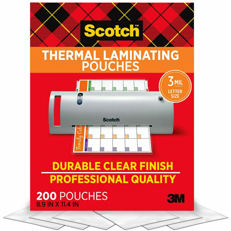 Scotch Thermal Laminating Pouches - TP3854200